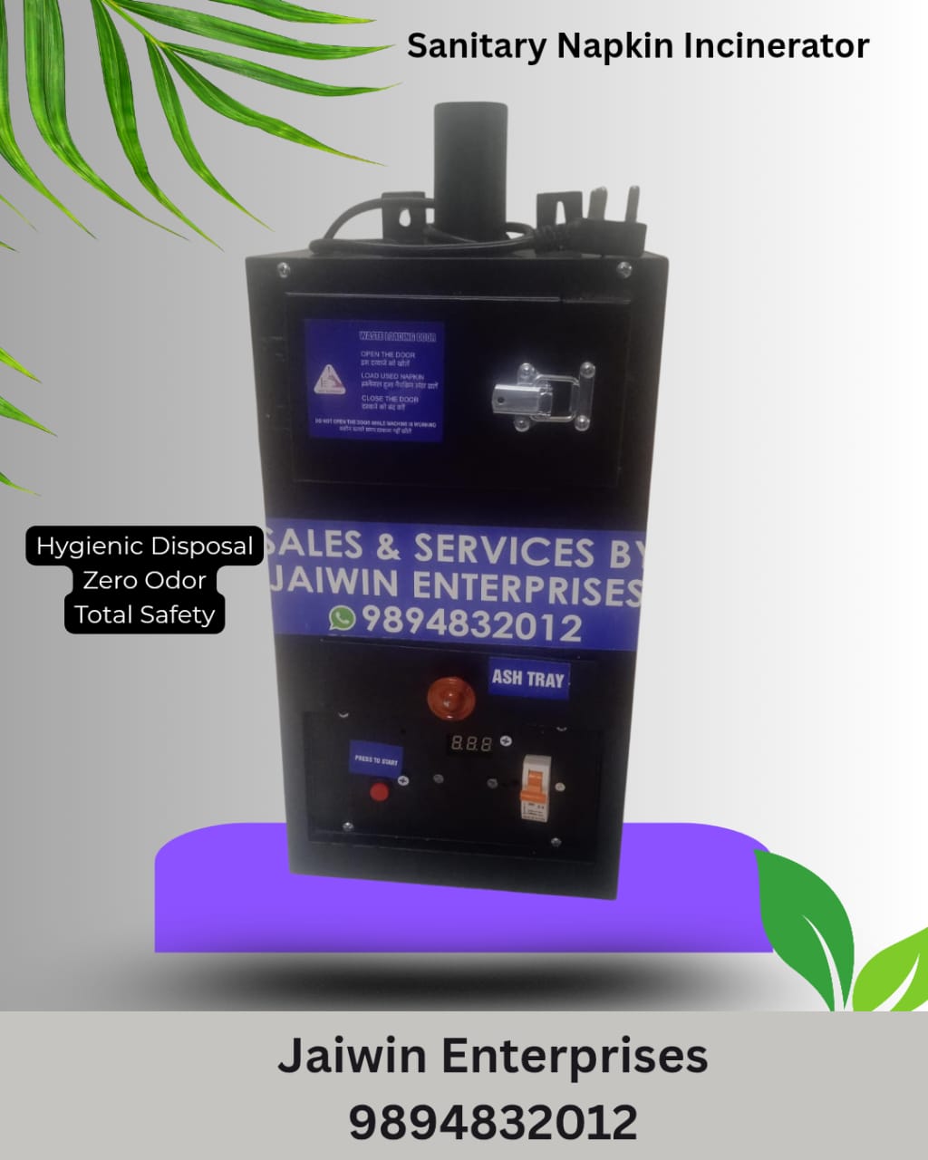 Sanitary Napkin Disposal Machine